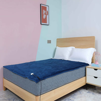 Machine Washable Electric Heated Blanket With Multiple Temperature Settings And Safety Features For Secure And Comfortable