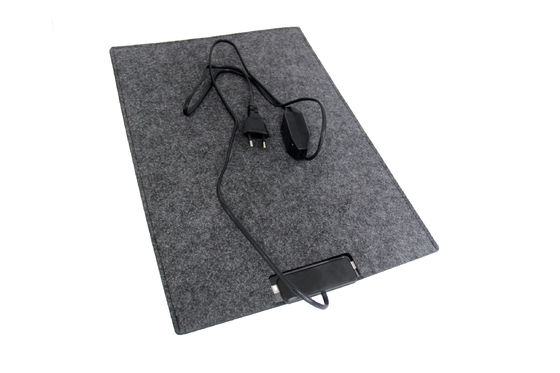 گرم کننده پاهای سفارشی با گرافین عنصر گرمایشی شارژ USB و کار فشرده سازی گرم برای تسکین خستگی پا