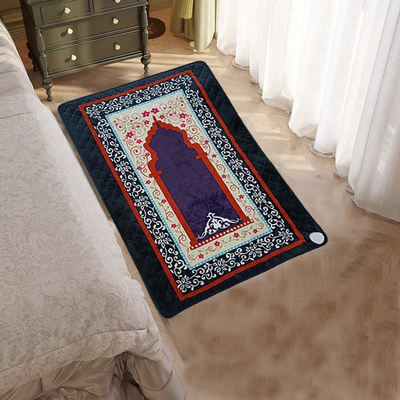 تشک نماز گرم شده مدرن مذهبی طراحی ساده تشک نماز گرمای الکتریکی استفاده خانگی مسلمان اسلامی