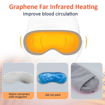ماسک چشم بدون سیم گرافن خود گرم با گرمای آرام بخش بسته ی سرد برای خشکی چشم