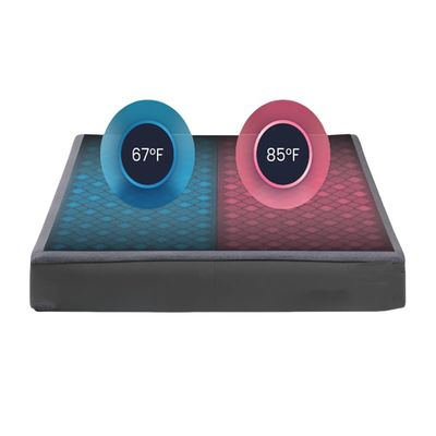 سیستم خنک کننده و گرم کننده تشک و پتو با کنترل دوگانه OEM، پد تخت خواب ایمن و گرم برای زمستان و تابستان، رویه تشک
