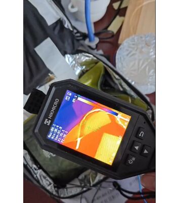 کیسه گرم کننده مواد غذایی قابل حمل با پوشش ورق آلومینیوم درجه غذایی و فناوری گرمایش USB برای هر زمان