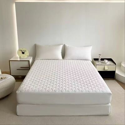 OEM Luxury 600TC Bamboo/Cotton Dual Zones Control Smart Bed Mat Warm and Safe Pod Cooled System