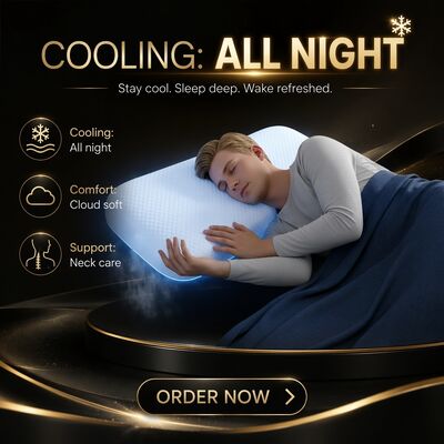 بالش گرمایشی برقی مناسب برای تمام فصول با قابلیت سرمایش و گرمایش و طراحی راحت و جمع و جور