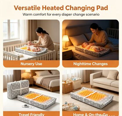 baby heating pad electric warming pad for babies featuring fast heating elements and easy to clean removable cover for everyday