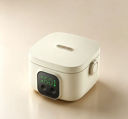 Multi-temperature USB Electric Heated Lunch Box, 304 Stainless Steel Portable Food Heating Box, 3-4 Hours Heat Preservation, 500ml Capacity Outdoor Food Warmer for Travel Camping