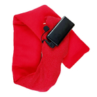روسری گرمکن برقی بافتنی برای زمستان مواد گرافن با دمای 65 درجه