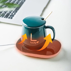 گرم کننده نوشیدنی الکتریکی هوشمند OEM، بخاری فنجان قهوه 140-149 درجه فارنهایت