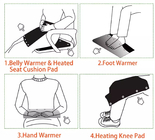 کیسه گرمکن دستی برقی، پد گرمکن USB به سبک کوسن صندلی قابل شستشو