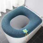 پوشش گرمکن صندلی توالت قابل شستشو با زیپ قابل شستشو نوع ODM