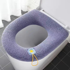 پوشش گرمکن صندلی توالت قابل شستشو با زیپ قابل شستشو نوع ODM