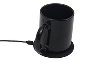 گرم کن فنجان قهوه هوشمند 45 درجه، صفحه گرمایش سریع شارژ USB