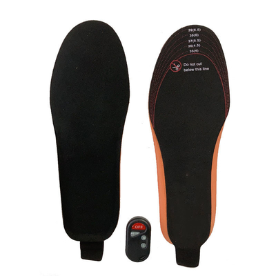 Infrared Infrared Electric Heated Insoles Foot Warmer Wireless Rechargeable