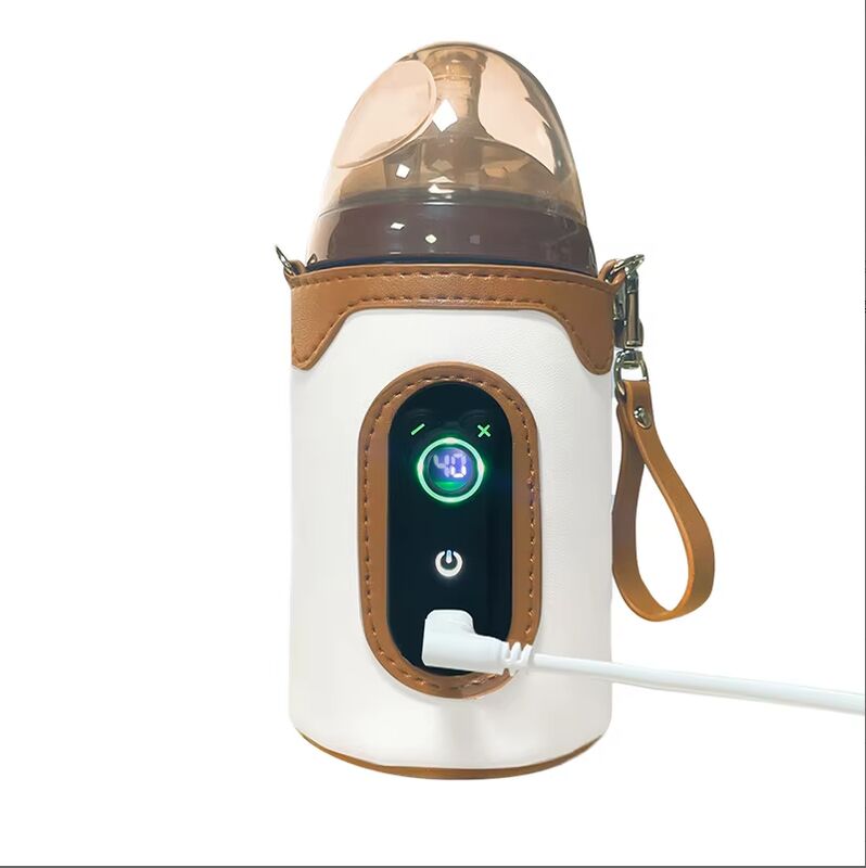 شیرفوند USB گرم کننده شیر قابل حمل 5V2A گرم کننده بطری نوزاد با مواد پلی / پنبه / EVA برای نوزادان