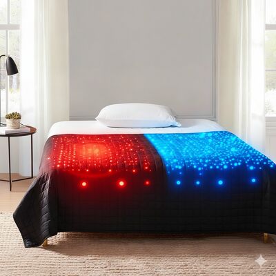 پتو خنک شده شیرفوند پتو هوشمند جریان حرارتی برای خوابندگان داغ