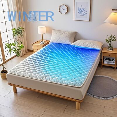فروش داغ تشک گرم و خنک شده تشک دودویی گرم و خنک کننده برای خواب
